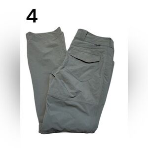 REI Screeline Hiking Women's Pants Size 4 Grey 5 Pockets Vented at Back